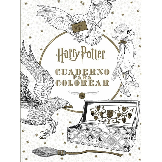 HARRY POTTER. CUADERNO PARA COLOREAR