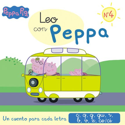 Leo con pepa 4. Un cuento para cada letra: c, que, g, gu, r
