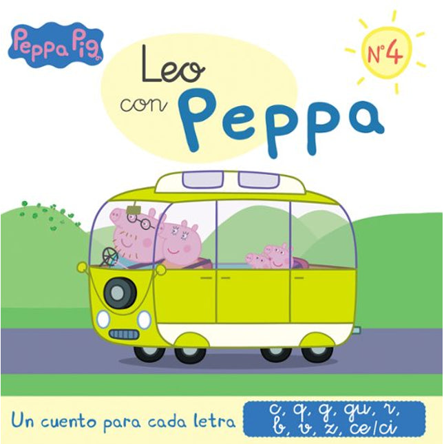 Leo con pepa 4. Un cuento para cada letra: c, que, g, gu, r