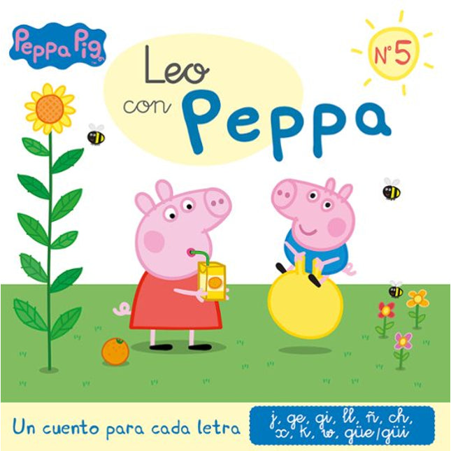 Leo con pepa 5. Un cuento para cada letra: g, ge, ji, ll, ñ, cm, X, k