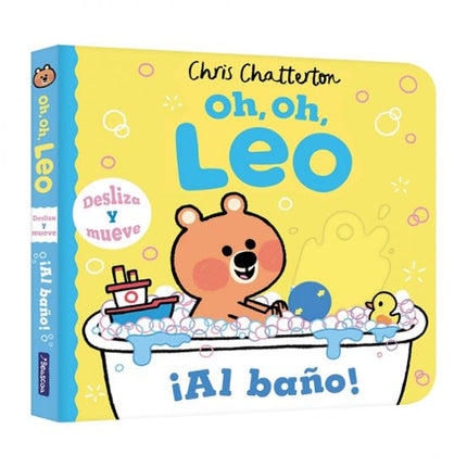 Oh, oh, leo ¡al baño!