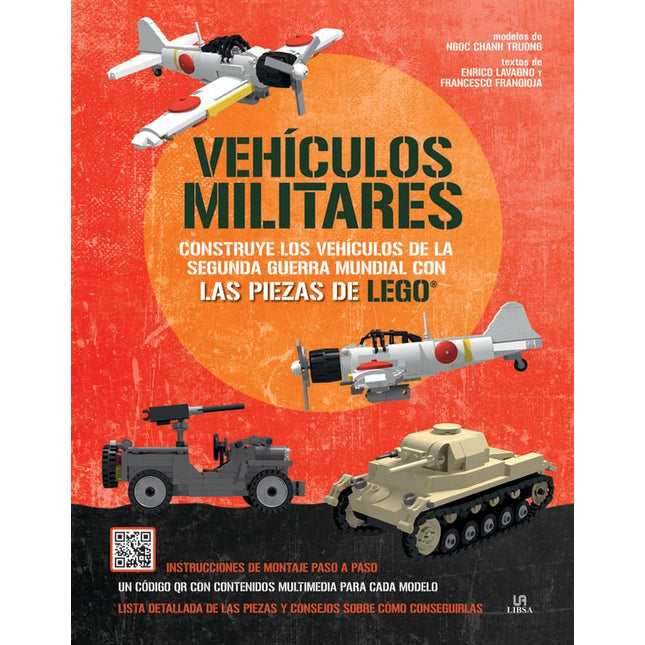 Vehículos militares. Construye c/piezas legas