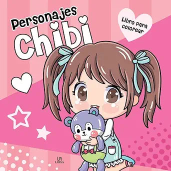 PERSONAJES CHIBI. LIBRO P/COLOREAR