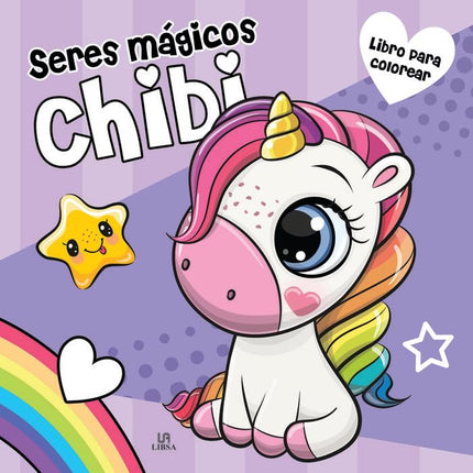 SERES MÁGICOS CHIBI. LIBRO P/COLOREAR