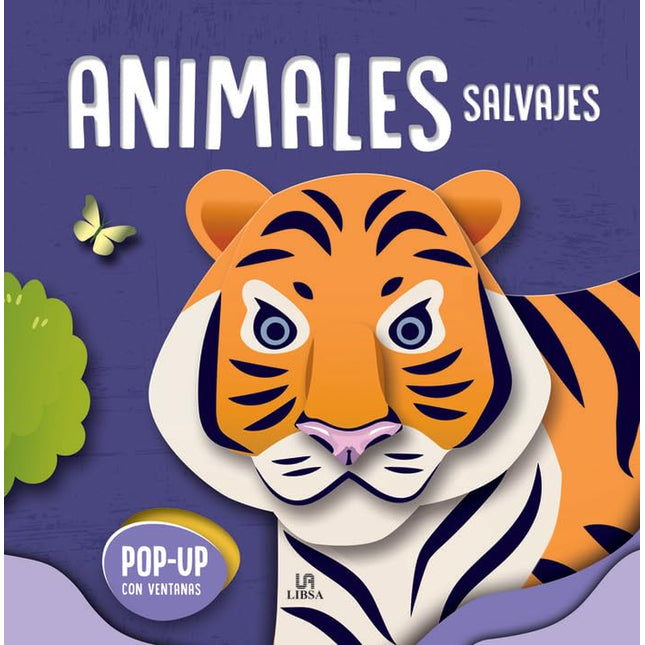 Pop-up para aprender. Animales salvajes