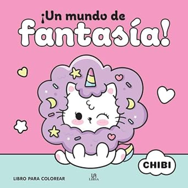 ¡Un mundo de fantasía! (Chivo) libro p/color.