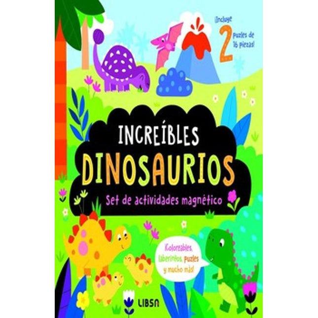 INCREIBLES DINOSAURIOS. SET ACTIVIDADES