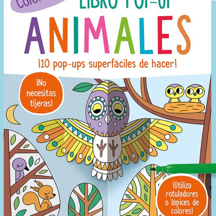 DISEÑA TU PROPIO LIBRO POP-UP: ANIMALES