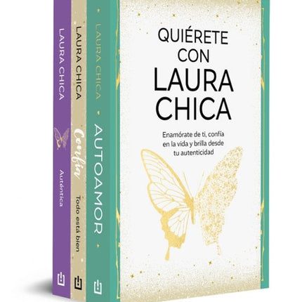 Estuche. Quiérete con laura chica