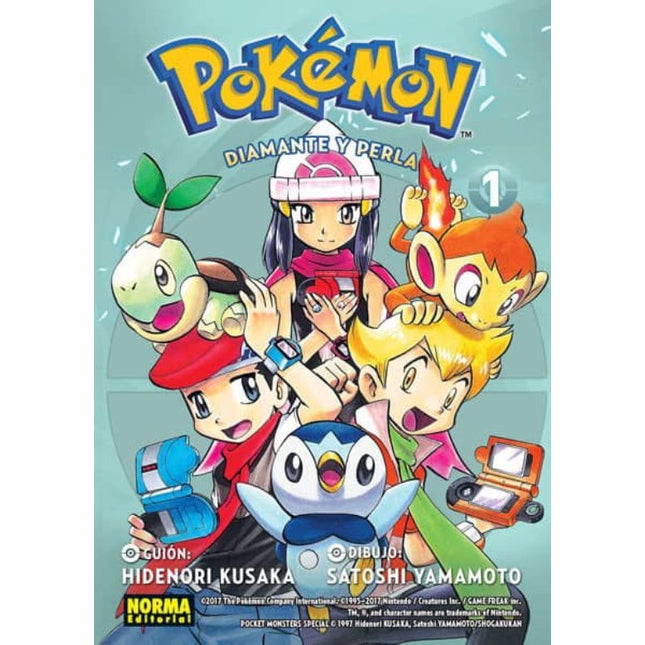 Pokémon 17: diamante y perla 1