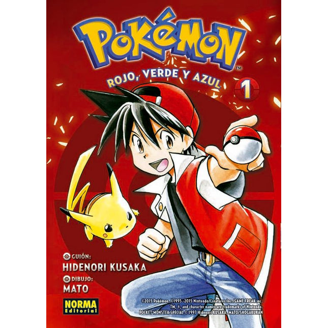 Pokémon 1. Rojo, verde y azul