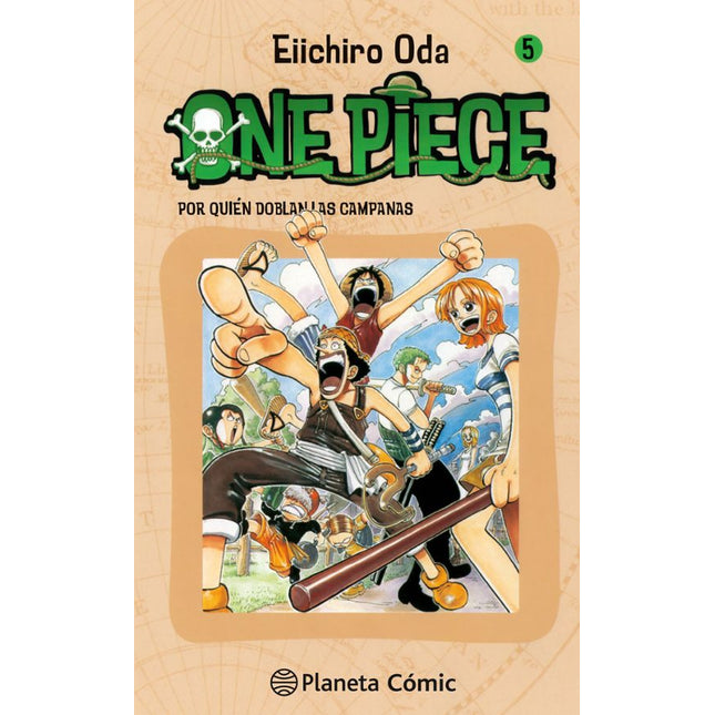 ONE PIECE Nº 5.POR QUIEN DOBLAS LAS CAMPANAS