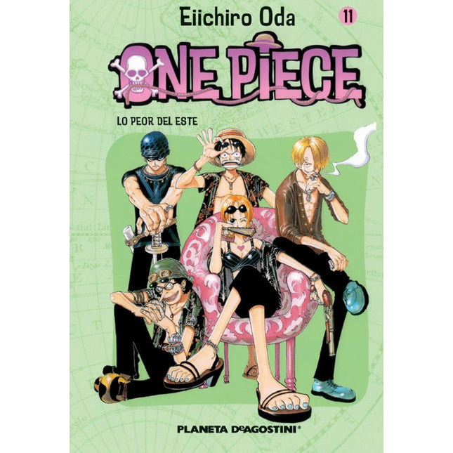 ONE PIECE Nº 11.LO PEOR DEL ESTE