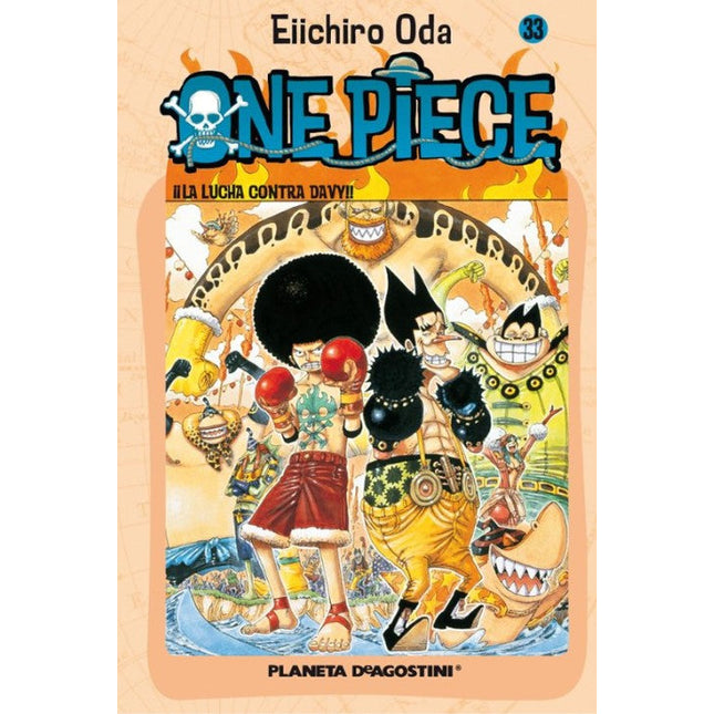 ONE PIECE N.º 33. ¡¡LA LUCHA CONTRA DAVE!!