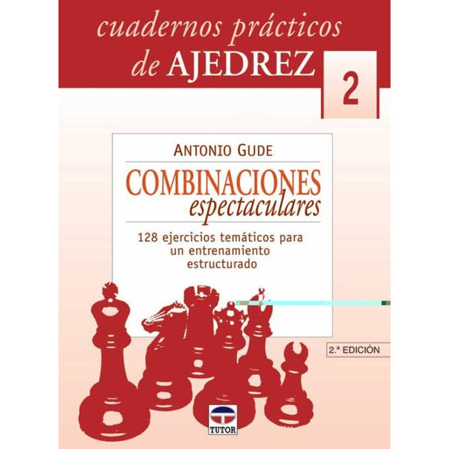 Cuadernos prácticos. Ajedrez  (2). Combinaciones espectaculares