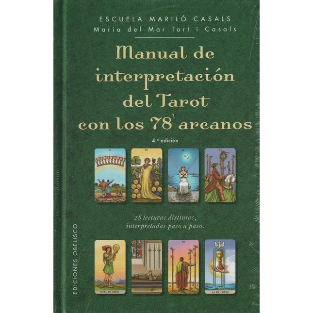 Manual de interpretación del tarot con 78 arcanos