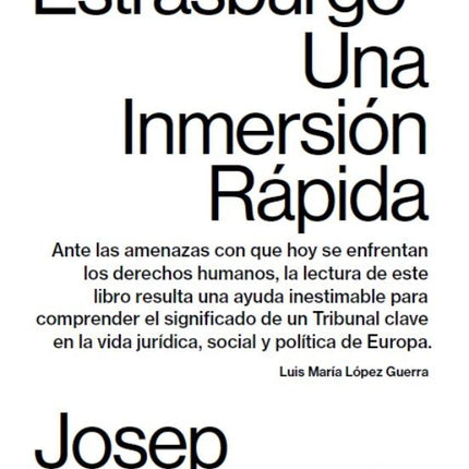 EL TRIBUNAL DE ESTRASBURGO: UNA INMERSION RAP IDA
