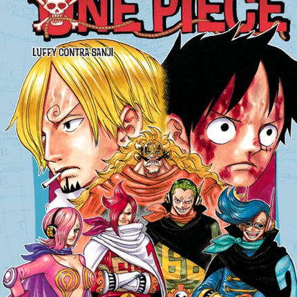 ONE PIECE Nº 84.LUFFI CONTRA SANJI
