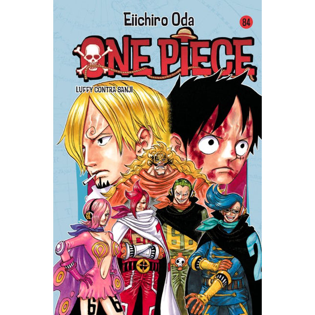 ONE PIECE Nº 84.LUFFI CONTRA SANJI