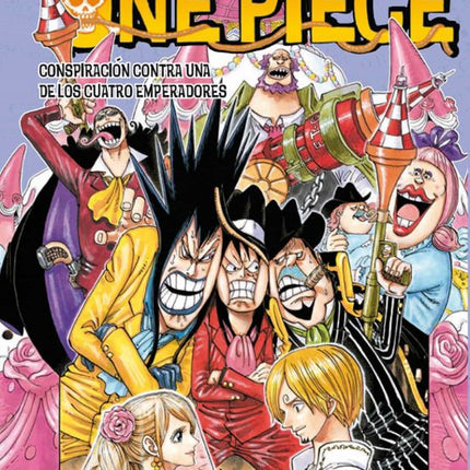 ONE PIECE Nº 86.CONSPIRACION CONTRA UNA DE LO S CUATRO EMPERADORES