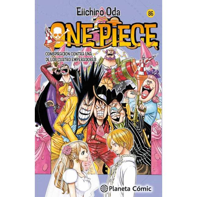 ONE PIECE Nº 86.CONSPIRACION CONTRA UNA DE LO S CUATRO EMPERADORES