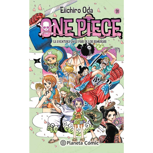 ONE PIECE Nº 91.LA AVENTURA EN EL PAIS DE LOS SAMURAIS