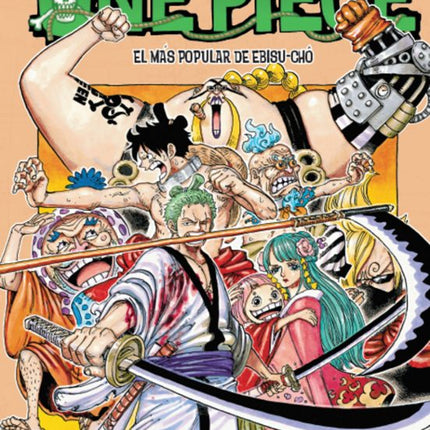 ONE PIECE Nº 93.EL MAS POPULAR DE EBISU-CHO