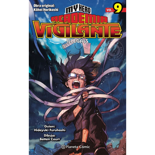 MY HERO ACADEMIA VIGILANTE ILLEGALS Nº 09