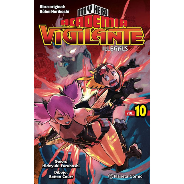 MY HERO ACADEMIA VIGILANTE ILLEGALS Nº 10