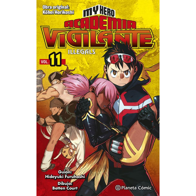 MY HERO ACADEMIA VIGILANTE ILLEGALS Nº 11