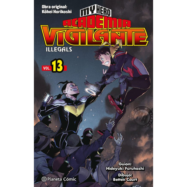 MY HERO ACADEMIA VIGILANTE ILLEGALS Nº 13