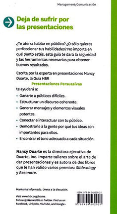 Guía Hbr: presentaciones persuasivas