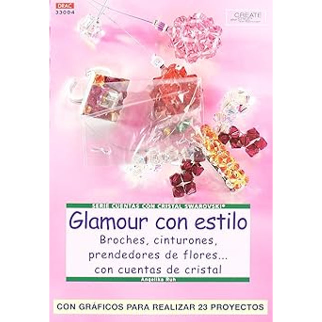 Glamour con estilo broches, cinturones, prended ores de flores... Con cuentas de cristal