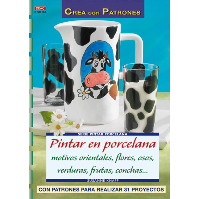 Pintar en porcelana motivos orientales, Flores Osos, Verduras, Frutas, Conchas...