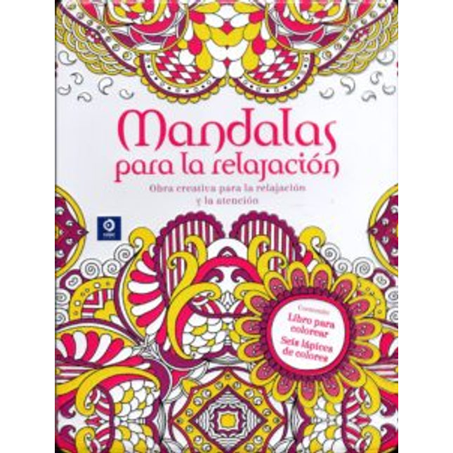 Mandalas p/la relajación (caja c/lis+color.)