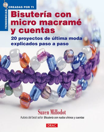 Bisutería con micro macramé y cuentas 995