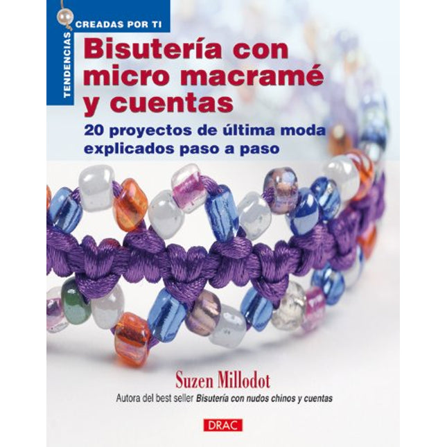Bisutería con micro macramé y cuentas 995