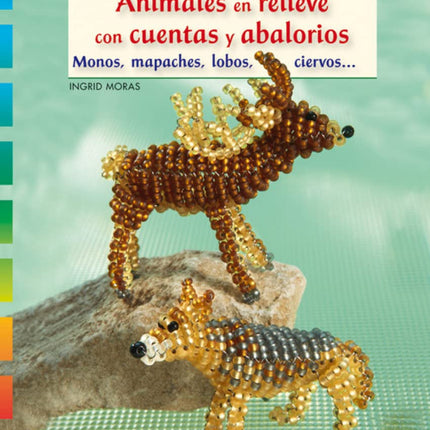 Animales en relieve con cuentas y abalorios