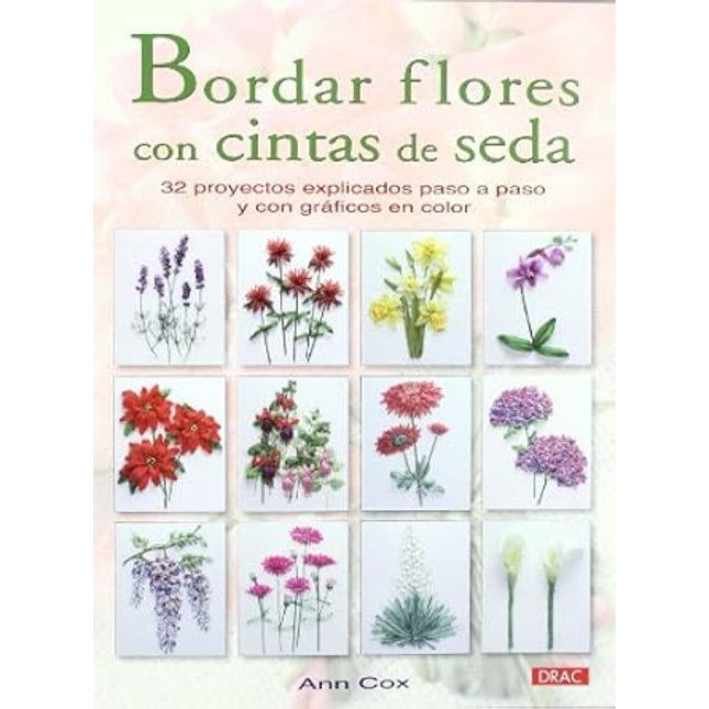 Bordar flores con cinta de seda 1995