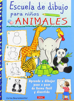 Escuela de dibujo para niños. Animales