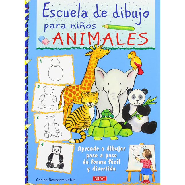 Escuela de dibujo para niños. Animales