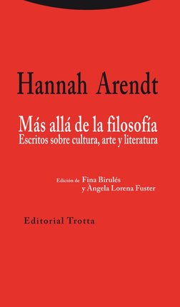 MAS ALLA DE LA FILOSOFIA