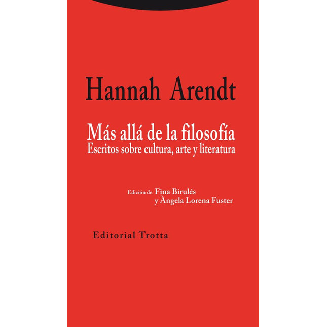 MAS ALLA DE LA FILOSOFIA