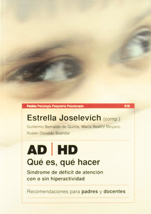 AD/HD qué es, qué hacer