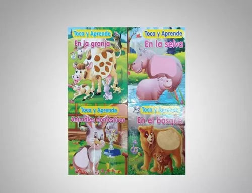 En el bosque, en la granja, en la selva, Ani- ales domésticos