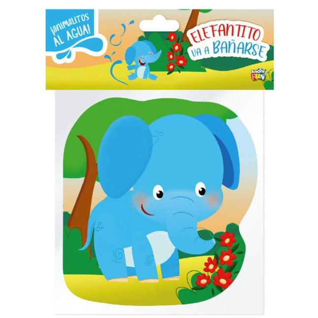 ANIMALITOS AL AGUA: ELEFANTITO VA A BAÑARSE