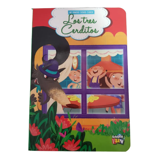 MIS PRIMEROS CUENTOS CLASICOS: LOS 3 CERDITOS