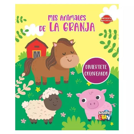 MIS ANIMALES DE LA GRANJA + 6 MARCADORES
