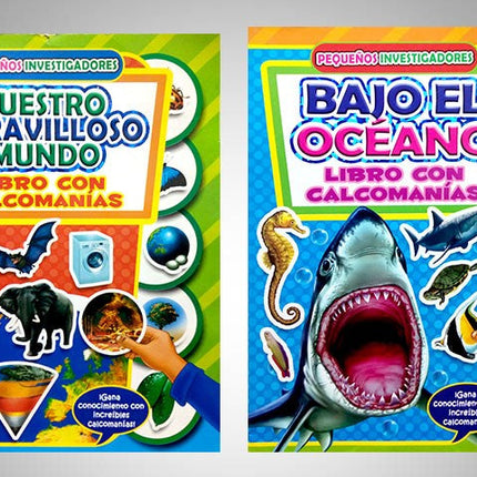Pequeños investigadores (4/títulos)