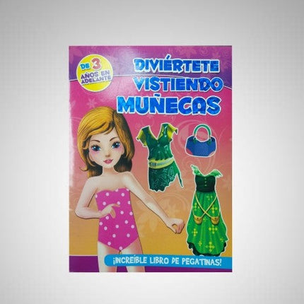 Diviértete vistiendo muñecas (4/títulos)